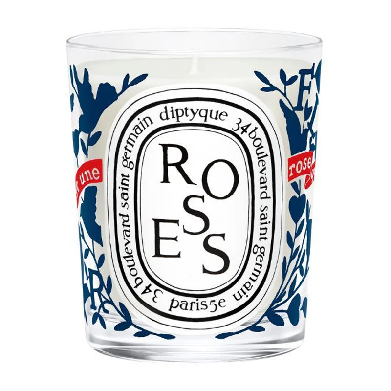 SAN VALENTINO CANDELA ROSES 190 GR LIMITED EDITION